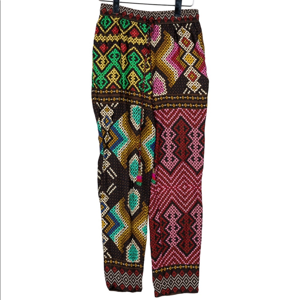 Farm Rio multicolor “Scarf pants” soft pants